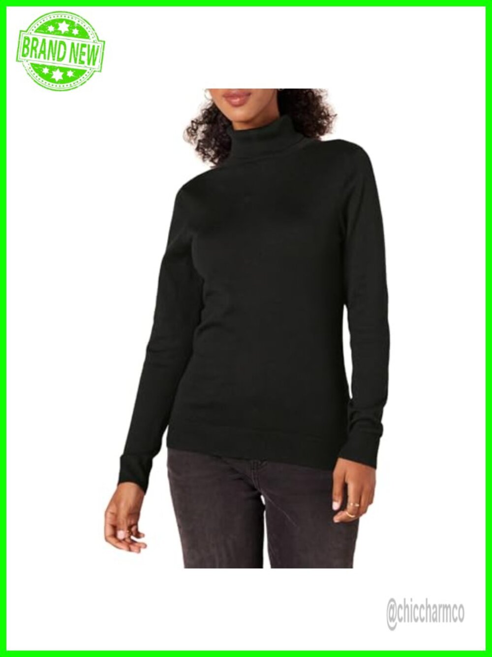 Classic Fit Lightweight Long Sleeve Turtleneck Sweater Pullover